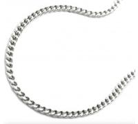 Halskette Kette, silberne Panzerkette Silber 925 40cm