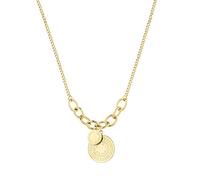 Halskette mit Anhänger aus Edelstahl (Gold)