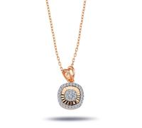 Halskette mit Diamant Anhänger
