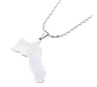 Halskette Mit Karten Anhänger - Kurdistan Karte Flagge Anhänger Halskragen, Charme Ethnische Karten Flagge Pullover Kette Halsketten, Patriotische Karte Hip Hop Schmuck, Für Frauen Männer Party