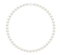 Halskettenreihe Prinzessin aus echten Süßwasser-Zuchtperlen rund 8-9 mm Einheitsgröße