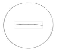 Halsreif 5-reihig Edelstahl 42 cm