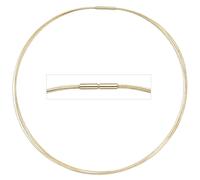 Halsreif 7-reihig 585 Gold Gelbgold 50 cm Goldkette Goldreif
