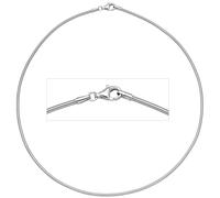 Halsreif 925 Sterling Silber 2 mm 42 cm Kette Halskette Silberhalsreif