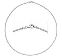 Halsreif 925 Sterling Silber 2 mm 42 cm Kette Halskette Silberhalsreif