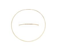 Halsreif JOBO, gelb (gelbgold 585), Halsketten, Damen, Gelbgold 585, L: 42, 5-reihig 585 Gold 42 cm (95725538-0) gelbgold 585