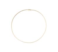 Halsreif JOBO, gold (gelbgold 333), Halsketten, Damen, Gelbgold 333, L: 42, 333 Gold 42 cm 2 mm (93422239-0) gelbgold 333