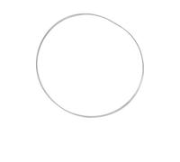 Halsreif JOBO "Halskette 5-reihig", silber (edelstahlfarben), Halsketten, Damen, Edelstahl, L: 45, Edelstahl 45 cm (67967325-0) edelstahlfarben