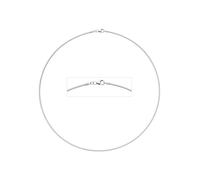 Halsreif JOBO, silber (silber 925), Halsketten, Damen, Silber 925 (Sterlingsilber), L: 45, 925 Silber 45 cm 1,5 mm (93846860-0) silber 925