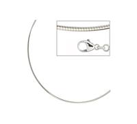 Halsreif JOBO, silber (silber 925), Halsketten, Damen, Silber 925 (Sterlingsilber), L: 50, 925 Silber 50 cm 1,5 mm (74817666-0) silber 925