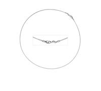 Halsreif JOBO "Starre Halskette 1,2 mm" Gr. 42, weißgold 585, Halsketten, Damen, 42cm, Weißgold 585, 14 Karat 585 Weißgold (73362564-42) weißgold 585