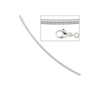 Halsreif JOBO, weißgold 585, Halsketten, Damen, Weißgold 585, L: 50, 585 Weißgold 50 cm 1,1 mm (36199661-0) weißgold 585