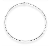 Halsreif OSTSEE-SCHMUCK "- Omega 3,0 mm - Silber 925/000 -" Gr. 42, silber (silber 925, silberfarben, weiß), Halsketten, Damen, 42, Silber 925 (Sterlingsilber) (10896469-42) silber 925, silberfarben, 
