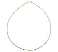 Halsreif OSTSEE-SCHMUCK "Ostsee-Schmuck Halsreif Omega 3,0 mm Halsreif Omega 3,0 mm" Gr. 42, gold, Halsketten, Damen, 42cm, Silber 925 (Sterlingsilber), L: 42 (36614729-42) gold
