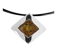 Halsreif OSTSEE-SCHMUCK "Ostsee-Schmuck Halsreif mit Anhänger Gleiter-Alvina" Gr. 50, silber, Halsketten, Damen, 50cm, Silber 925 (Sterlingsilber), L: 42 (95296337-50) silber