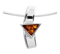 Halsreif OSTSEE-SCHMUCK "Ostsee-Schmuck Halsreif mit Anhänger Gleiter-Ingiara" Gr. 42, silber, Halsketten, Damen, 42cm, Silber 925 (Sterlingsilber), L: 42 (48410442-42) silber