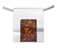 Halsreif OSTSEE-SCHMUCK "Ostsee-Schmuck Halsreif mit Anhänger Gleiter-Venja" Gr. 45, silber, Halsketten, Damen, 45cm, Silber 925 (Sterlingsilber), L: 42 (33872562-45) silber