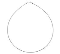 Halsreif OSTSEE-SCHMUCK "Ostsee-Schmuck Halsreif Omega 1,2 mm Halsreif Omega 1,2 mm" Gr. 42, silber (silberfarben), Halsketten, Damen, 42cm, Silber 925 (Sterlingsilber), L: 42cm (73941567-42) silberfa