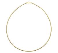Halsreif OSTSEE-SCHMUCK "Ostsee-Schmuck Halsreif Omega 2,2 mm Halsreif Omega 2,2 mm" Gr. 45, gold, Halsketten, Damen, 45cm, Silber 925 (Sterlingsilber), L: 42 (81741348-45) gold
