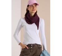 Halstuch CECIL, Damen, Gr. onesize, berry rot, Stoff, 55% Viskose, 27% Polyester, 18% Polyamid, unifarben, Modetücher, aus softem Materialmix (71950905-0) berry rot
