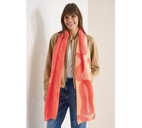 Halstuch CECIL, Damen, Gr. onesize, cherry tomato orange, Stoff, 100% Polyester, gemustert, Modetücher, mit grafischem Muster (73876823-0) cherry tomato orange