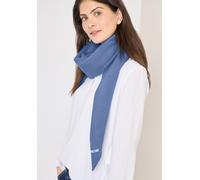 Halstuch CECIL, Damen, Gr. onesize, coal blau, Stoff, 60% Polyester, 22% Polyamid, 18% Viskose, unifarben, Modetücher, im dreieckigen Schnitt (59617623-0) coal blau