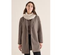 Halstuch CECIL, Damen, Gr. onesize, desert beige melange, Stoff, 60% Polyester, 20% Nylon, 20% Viskose, unifarben, Modetücher, im dreieckigen Schnitt (59981054-0) desert beige melange