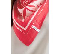 Halstuch CECIL, Damen, Gr. onesize, glazed apple rot, Web, 100% Baumwolle, bedruckt, Modetücher, mit Wordingprint (37579109-0) glazed apple rot