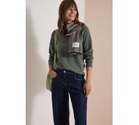 Halstuch CECIL, Damen, Gr. onesize, grau (berry rot), Stoff, 64% Viskose, 36% Polyester, kariert, Modetücher, mit Fransenkante (34204015-0) berry rot