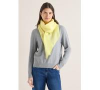 Halstuch CECIL, Damen, Gr. onesize, iced gelb, Stoff, 100% Polyester, unifarben, Modetücher, Feinstrick (44697432-0) iced gelb