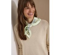 Halstuch CECIL, Damen, Gr. onesize, raw matcha lime, Web, 100% Baumwolle, Paisley, Modetücher, mit Paisley-Muster (34724010-0) raw matcha lime