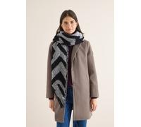 Cecil - Bouclé Dreieckstuch schwarz