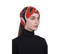 Halstuch Kopftuch Mütze Piratentuch Balaclava Haarband Snood Buff Mütze gemustert (rot, blau)