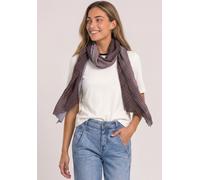 Halstuch STREET ONE, Damen, Gr. onesize, braun (northern blau), Stoff, 100% Polyacryl, gemustert, Modetücher, mit Farbverlauf (76270569-0) northern blau