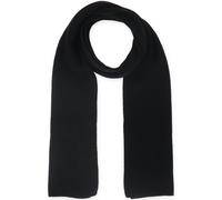 Halsüberkopf Accessoires - 180x28 Schal Rippe schwarz - Gr. - OS