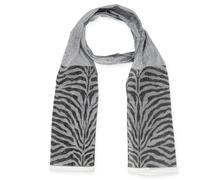 Halsüberkopf Accessoires - 180x30 Schal Leo-Patch grau - Gr. - OS