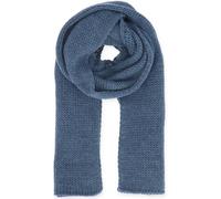 Halsüberkopf Accessoires - 180x35 Schal glatt gestrickt blau - Gr. - OS