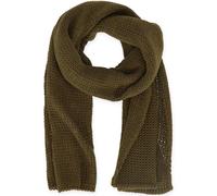 Halsüberkopf Accessoires - 180x35 Schal glatt gestrickt khaki - Gr. - OS