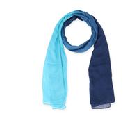 Halsüberkopf Accessoires - 180x70 Schal Degradée Crash blau - Gr. - OS