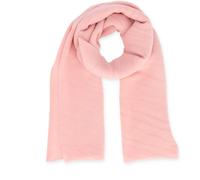 Halsüberkopf Accessoires - 180x70 Schal Plissée Uni rosé - Gr. - OS