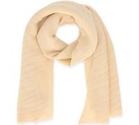 Halsüberkopf Accessoires - 180x70 Schal Plissée Uni sahne - Gr. - OS