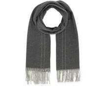 Halsüberkopf Accessoires - 65x200 Schal Uni Stitch grau - Gr. - OS