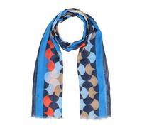 Halsüberkopf Accessoires - 70x180 Schal Retro Patch blau - Gr. - OS
