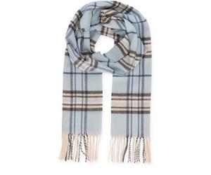 Halsüberkopf Accessoires - Cashmink Schal Karo 30x180cm bleu - Gr. - OS