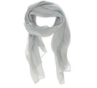 Halsüberkopf Accessoires - Schal Seide uni 65x180cm grau - Gr. - OS
