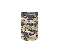 halswarmer buff merino lightweight digital print grun beige