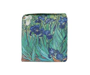 Halta Definitione Faltbarer Shopper mit einem Kunstwerk von Van Gogh, leicht, mit praktischer Aufbewahrungstasche, 35 x 40 H cm wenn geöffnet, 12 x 12 H cm geschlossen, Iris, Iris, L, Zeitgenössisch