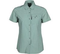 Halti Kota Short-sleeve Check Shirt Women's sea foam green print (D50P) 40