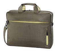 'Hama 101283 Marseille Style Tasche für Notebook 15,6 Zoll, Braun/Gelb