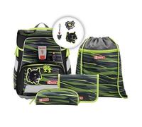 HAMA 138950 SPACE Schulranzen-Set "Wild Cat", 5-teilig